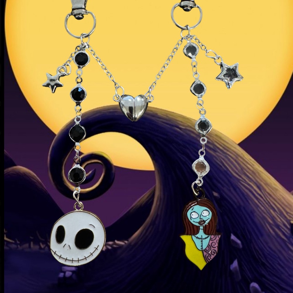 Nightmare Before Christmas Themed Keychain